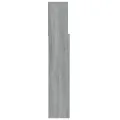 Armoire de tête de lit Sonoma gris 100x19x103,5 cm