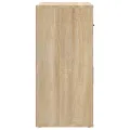Buffet Chêne sonoma 80x33x70 cm Bois d'ingénierie