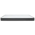 cadre de lit Gris foncé Tissu 90x200 cm