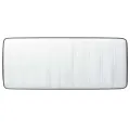 cadre de lit Gris foncé Tissu 90x200 cm
