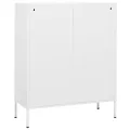 Armoire de rangement Blanc 80x35x101,5 cm Acier