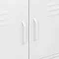 Armoire de rangement Blanc 80x35x101,5 cm Acier