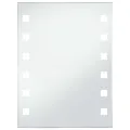 Miroir mural à LED pour salle de bains 60x80 cm