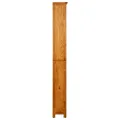 Bibliothèque à 6 étagères 80x22,5x180 cm Bois de chêne massif