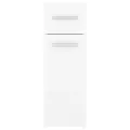 Armoire d'apothicaire Blanc 20x45,5x60 cm Aggloméré