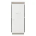 Buffet Blanc 31,5x34x75 cm Bois massif de pin