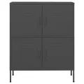 Armoire de rangement Anthracite 80x35x101,5 cm Acier