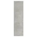 Armoire à miroir avec LED Gris béton 76x15x55 cm