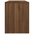 Tabouret de toilette Chêne marron 70x35x45 cm Bois d'ingénierie