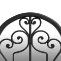Miroir Noir 70x30 cm Fer pour utilisation à l'intérieur