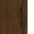 Armoire murale chêne marron 69,5x34x90 cm