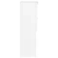 Dessus de commode ALTA blanc 77x30x92 cm bois massif de pin