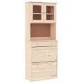 Buffet ALTA 77x35x188 cm bois massif de pin