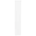 Vitrine en verre ALTA blanc 77x35x186,5 cm bois de pin massif