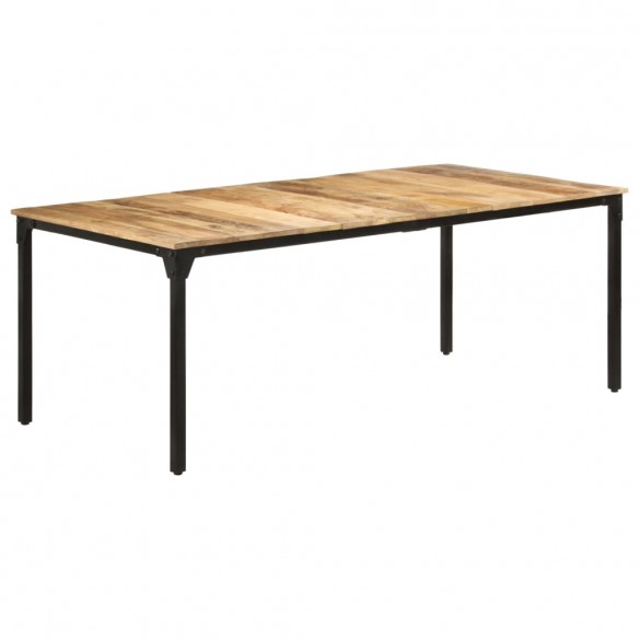 Table de salle à manger 200x100x76 cm Bois de manguier solide