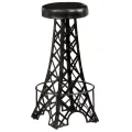 Tabourets de bar lot de 2 cuir véritable