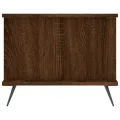 Table basse chêne marron 90x50x40 cm bois d'ingénierie