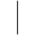 Tête de lit métal noir 75 cm