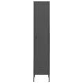 Armoire à casiers Anthracite 35x46x180 cm Acier