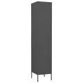 Armoire à casiers Anthracite 35x46x180 cm Acier