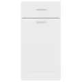 Armoire de plancher à tiroir Blanc 40x46x81,5 cm Aggloméré
