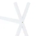 Cadre de lit d'enfant Blanc Bois de pin massif 90 x 200 cm