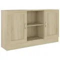 Buffet Chêne sonoma 120x30,5x70 cm Aggloméré
