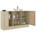 Buffet Chêne sonoma 120x30,5x70 cm Aggloméré