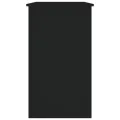 Bureau Noir 90x45x76 cm Aggloméré