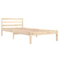 Cadre de lit Bois de pin massif 90x200 cm