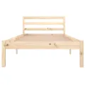 Cadre de lit Bois de pin massif 90x200 cm