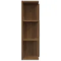 Armoire à miroir de salle de bain Chêne brun 80x20,5x64 cm Bois