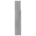 Armoire de tête de lit Sonoma gris 140x19x103,5 cm