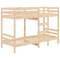 Lit superposé 80x200 cm Bois de pin massif