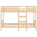 Lit superposé 80x200 cm Bois de pin massif