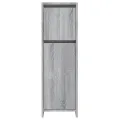 Armoire de bain Sonoma gris 30x30x95 cm Bois d'ingénierie