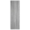 Armoire de bain Sonoma gris 30x30x95 cm Bois d'ingénierie