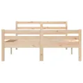 Cadre de lit Bois massif 140x200 cm