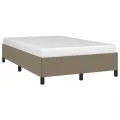 Cadre de lit Taupe 120x200 cm Tissu
