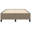 Cadre de lit Taupe 120x200 cm Tissu