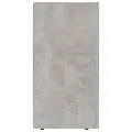 Buffet Gris béton 120x36x69 cm Aggloméré