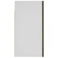 Armoire suspendue Chêne marron 60x31x60 cm Bois d'ingénierie