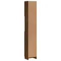 Armoire de bain Chêne marron 32x25,5x190 cm Bois d'ingénierie
