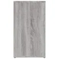 Buffet Sonoma gris 80x30x54 cm Bois d'ingénierie