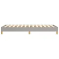 cadre de lit Gris clair 80x200 cm Tissu