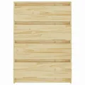 Armoire d'appoint 60x36x84 cm Bois de pin massif