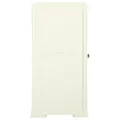 Armoire plastique 40x43x85,5 cm design bois glace à la vanille