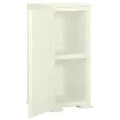 Armoire plastique 40x43x85,5 cm design bois glace à la vanille