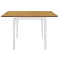 Mobilier de salle à manger 5 pcs MDF Blanc