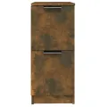 Buffet Chêne fumé 30x30x70 cm Bois d'ingénierie